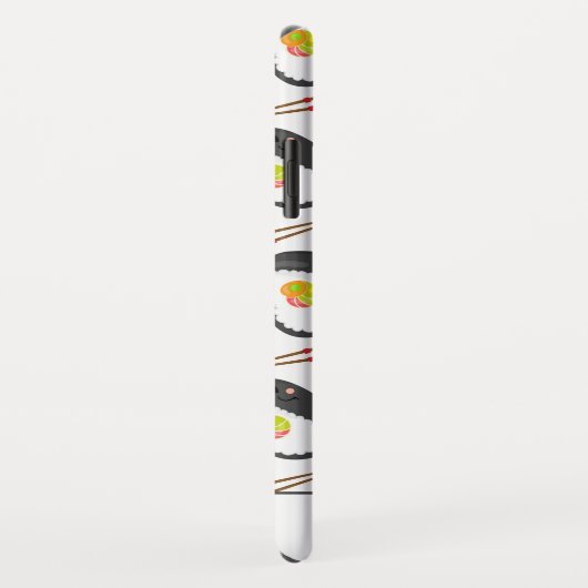 かわいい漫画寿司パターン Case-Mate iPhoneケース (裏面/右)