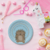 かわいい漫画山嵐子供の誕生日パーティー ペーパープレート (パーティー)