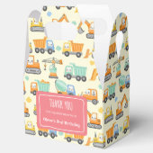 かわいい漫画建築車 フェイバーボックス (オープン)