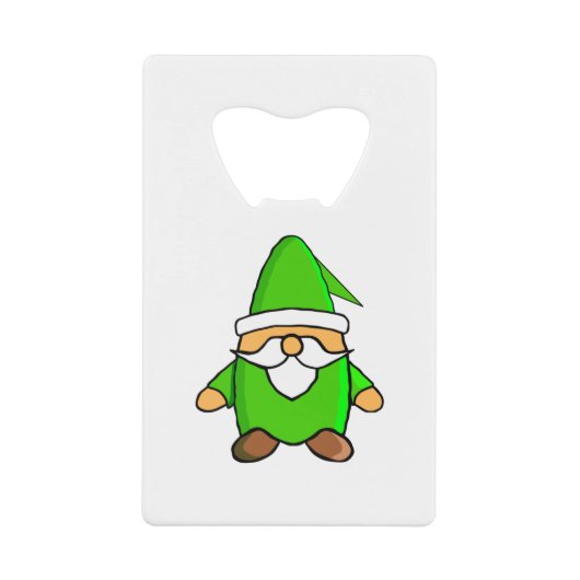 かわいい漫画格言クレジットカードボトルオープナー クレジットカード栓抜き (正面)