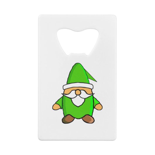 かわいい漫画格言クレジットカードボトルオープナー クレジットカード栓抜き (裏面)