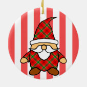 かわいい漫画格言スケッチセラミックオーナメント セラミックオーナメント (裏面)