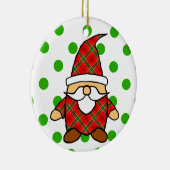 かわいい漫画格言スケッチセラミックオーナメント セラミックオーナメント (右)