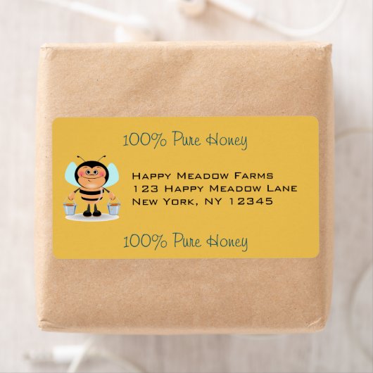 かわいい漫画運ののまわりにのバケツ ラベル (インサイチュ)