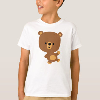 かわいい漫画「グッドヴィーブ」クマの子どもTシャツ Tシャツ