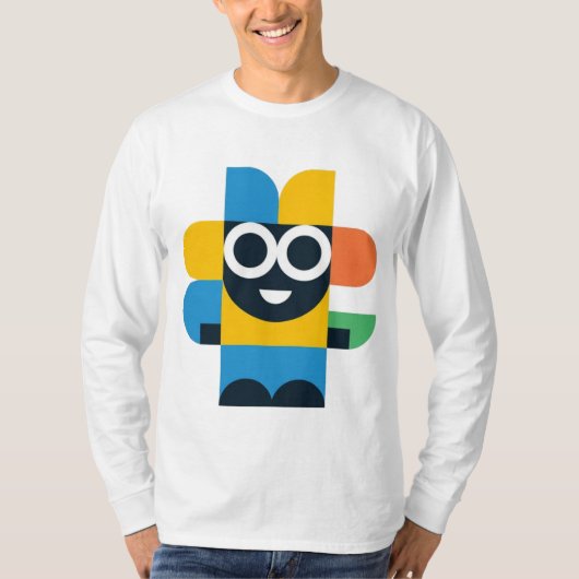 かわいい漫画 Tシャツ (正面)