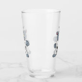 かわいい漫画rhinoカンフー漫画 タンブラーグラス (左)