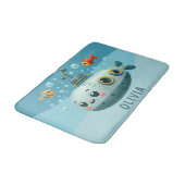 かわいい潜水艦の子供たち|過去記事 バスマット (アングル)