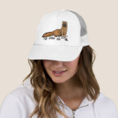 かわいい火のイタチ キャップ (インサイチュ)