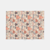 かわいい火山フリースブランケット フリースブランケット (正面(横))