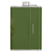 かわいい灰色のジェイのプロフィール/ウィスキージャック フラスク (裏面)