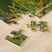 かわいい灰色のジェイ ジグソーパズル (側面)