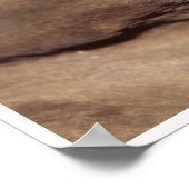 かわいい灰色のマウス ポスター (角)