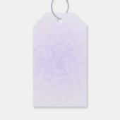 かわいい灰色の恐竜のおもちゃ 水彩画の誕生日 ギフトタグ (裏面)