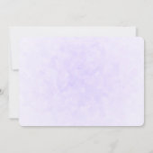 かわいい灰色の恐竜のおもちゃ 水彩 ベイビーシャワー 招待状 (裏面)