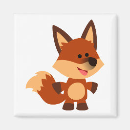 かわいい無邪気なキャラクターフォックスマグネット マグネット
