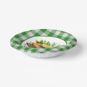 かわいい焼き魚のパーティー ペーパーボウル (傾斜あり)