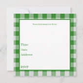 かわいい焼き魚のパーティー 招待状 (裏面)