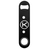 かわいい熊くま顔文字日本の文字アート スピード栓抜き (正面)