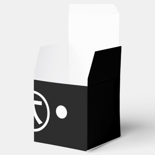 かわいい熊くま顔文字日本の文字アート フェイバーボックス (オープン)