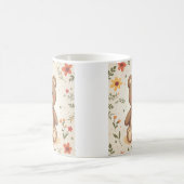 かわいい熊でデザインされたカップ コーヒーマグカップ (中央)