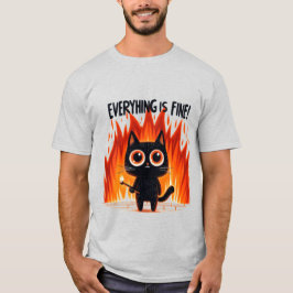 かわいい熊の「びっくり仰天!」デザイン✨ Tシャツ