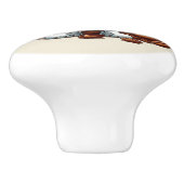 かわいい熱いコーヒー好き セラミックノブ (側面)