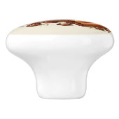 かわいい熱いコーヒー好き セラミックノブ (側面)