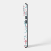 かわいい熱帯ビーチ模様 iPhone 15ケース (左側面)