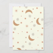 かわいい熱帯性動物の赤ちゃんシャワー 招待状 (裏面)