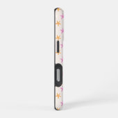 かわいい熱帯魚のパターン iPhoneケース (右側面)