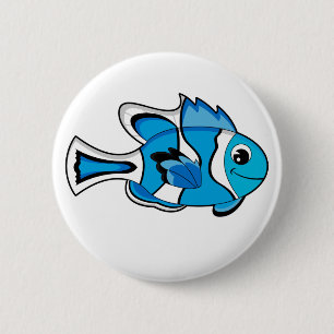 かわいい熱帯魚ボタン 缶バッジ
