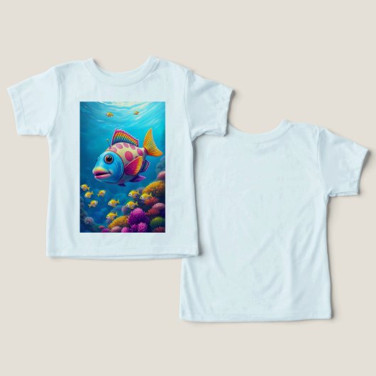 かわいい熱帯魚 (デザイン正面&裏面)