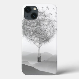 かわいい熱気球タンポポ吹ン種 iPhone 13ケース