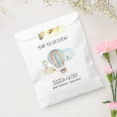 かわいい熱気球パーティー フェイバーバッグ (封をした状態)