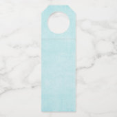 かわいい熱気球（ベアウォーター色） ボトルネックタグ (裏面)