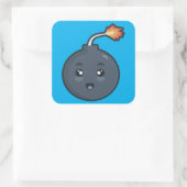 かわいい爆弾 スクエアシール (バッグ)