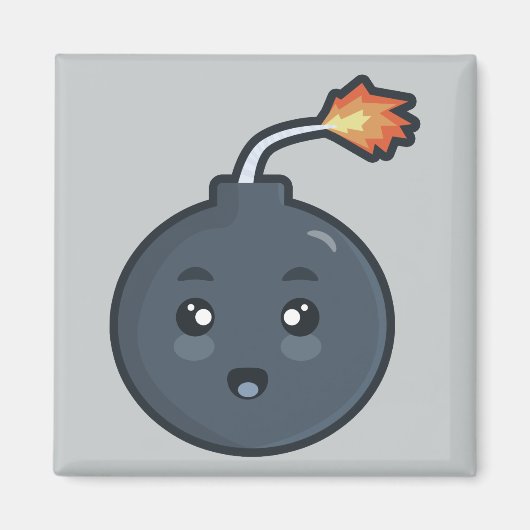 かわいい爆弾 マグネット (正面)