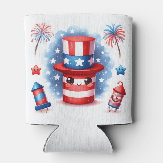 かわいい爆竹 缶クーラー (裏面)