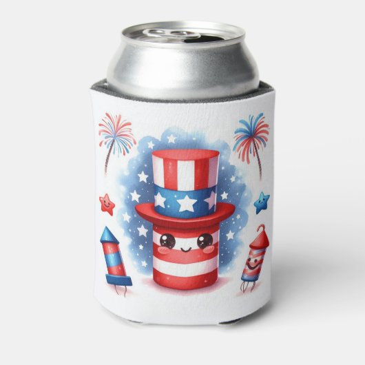 かわいい爆竹 缶クーラー (缶裏面)