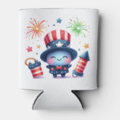 かわいい爆竹 缶クーラー (正面)