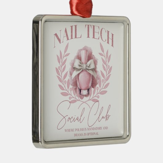 かわいい爪、 ネイルテックコケット爪、 ネイルポーランドソーシャルクラブ メタルオーナメント (右)