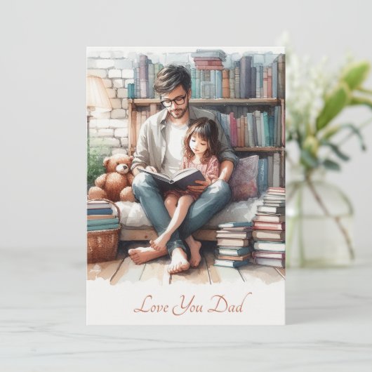 かわいい父と娘読のタイムウォーター色 シーズンカード (スタンド正面)