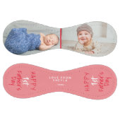 かわいい父の日のスクリプト2フォトコラージュ ソフトボール (パネル)