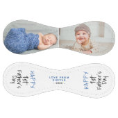 かわいい父の日のスクリプト2フォトコラージュ ソフトボール (パネル)