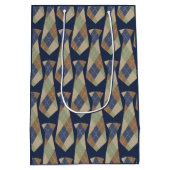 かわいい父の日 ミディアムペーパーバッグ (裏面)