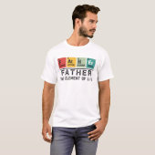 かわいい父の要素 Tシャツ (正面フル)