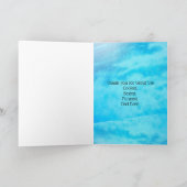 かわいい父親の日ダディーシャーク カード (内部)