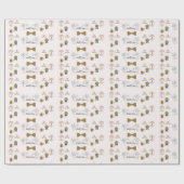 かわいい父親の日 ラッピングペーパー (フラット)