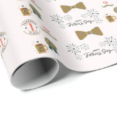 かわいい父親の日 ラッピングペーパー (ロールコーナー)